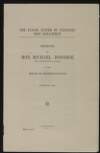Pamphlet titled "The Taylor system of scientific shop management: speech of Hon. Michael Donohoe of Pennsylvania, in the House of Representatives,