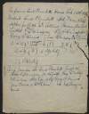 Manuscript attendance list for two conferences at George Noble, Count Plunkett's house, in William O'Brien's hand,