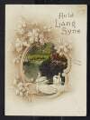 Christmas card stating "Auld Lang Syne" from [Seige?] to Paidraic Pearse,