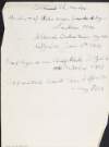 Manuscript summary of Séamus Ó hAodha's career between 1914-1919, in Ó hAodha's hand,