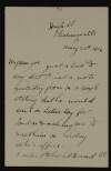 Letter from Rev. Michael Collins, Phoenixville, to Joseph McGarrity regarding a meeting with Michael F. Doyle,