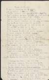 Draft translation of prose to Irish with annotations and corrections entitled "Máire Ní Mhungáin", in an unidentified hand,