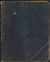 Black notebook with notes on the vocabulary in 'Treasure Island', expenses for an 'Aeirdheacht', a feis on 5th Sept. 1915, class timetables for St. Enda's School and drill entries with lists of attendees for the Irish Volunteers,