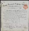 Allotment letter for James Pearse for 30 ordinary shares in Joshua Watson & Company Limited,