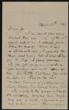 Letter from Patrick McCartan to Joseph McGarrity containing a love poem,