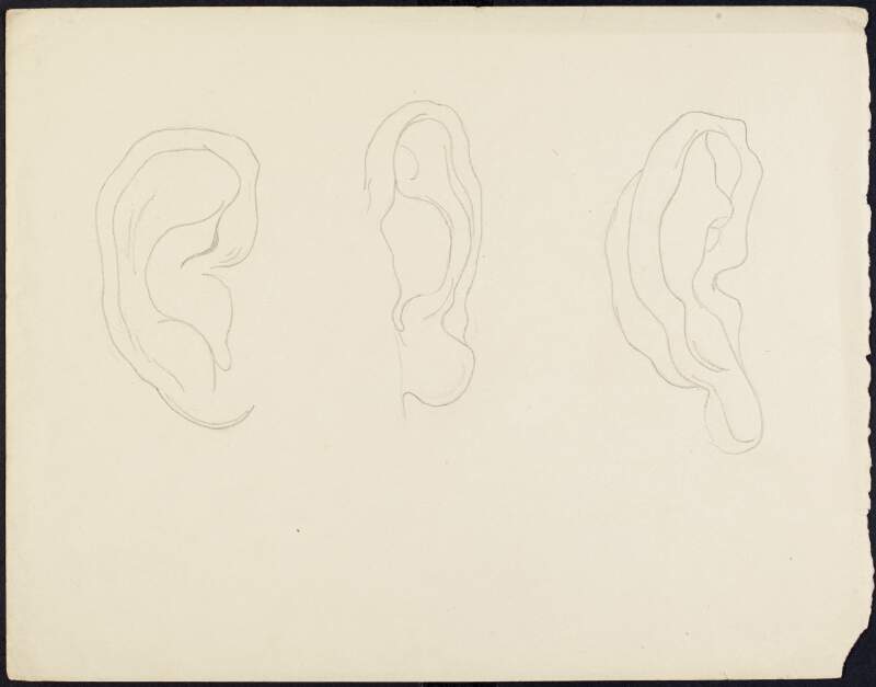 [Sketches of mouths and noses]
