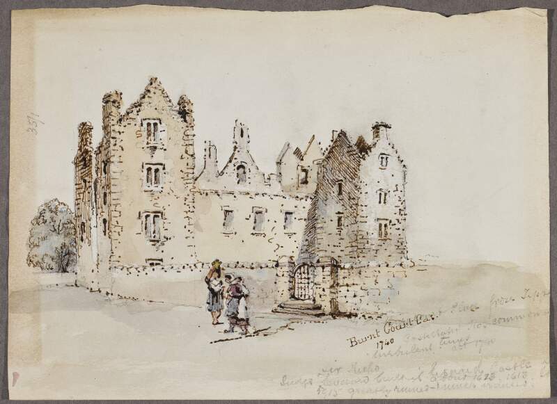 Burnt Court Castle, 1740 [Burncourt Castle, Co. Tipperary]