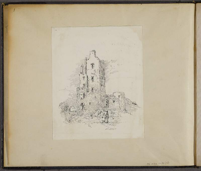 Balleyhooly Castle, Cork, 1828