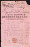 Receipt from J. & W. Nolan, butchers, to Margaret Pearse for payment to the amount of £11-3-4,