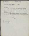 Copy of letter from James Connolly to Thomas J. Lyng regarding the salary for the position of editor,