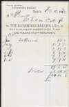 Invoice from The Rathmines Bakery, Ltd., to Margaret Pearse to the amount of £24-12-0,