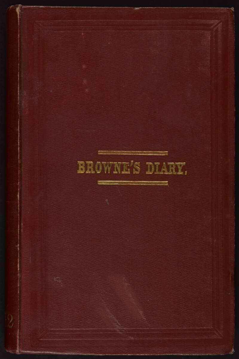 Diary of Sir Horace Plunkett,