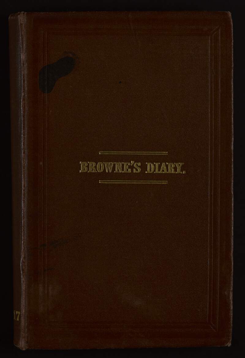 Diary of Sir Horace Plunkett,