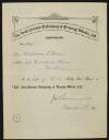 Shares certificate of one fully paid share of 'The Irish-Ireland Publishing and Printing Works, Ltd', purchased by William O'Brien,