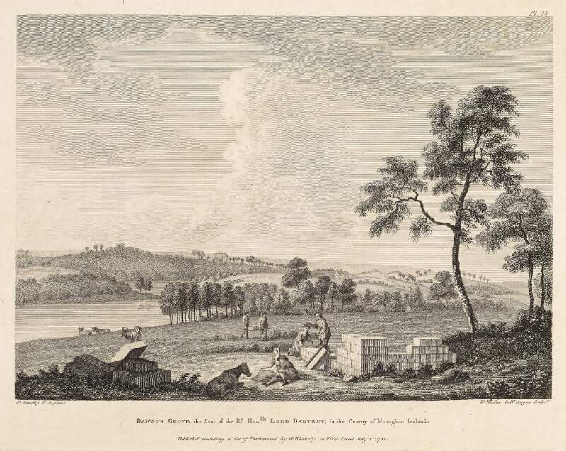 Dawson Grove, the seat of the Rt. Honble Lord Dartrey in the County of Monaghan, Ireland