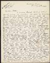 Letter from Thomas Clarke, Portland Prison, to his friend Paddy Jordan, regarding his imprisonment,