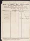 Weekly Claims and Receipts Sheet from the Irish National Aid and Volunteer Dependants' Fund filled in by Mary Frances O'Brien,