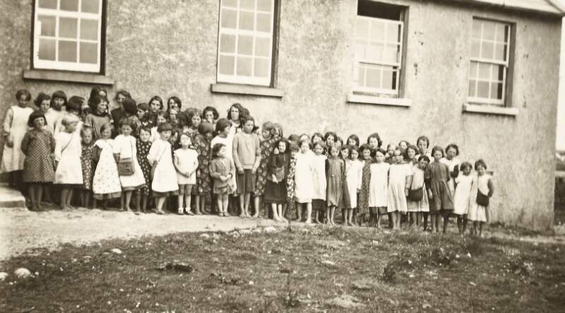 Girls' school - Connemara, Irish speaking children