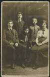 [Family portrait of James Larkin with his mother and three brothers]