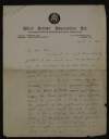 Letter from Frank Rutter to Hugh Lane, asking him to sign a document and regarding the duties of a committee,