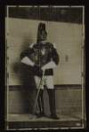 Photographs sent from Antonio Sciortino to Hugh Lane, depicting sculptures and soldiers standing to attention in uniform, with handwritten messages from Antonio Sciortino on the back of some,