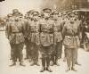 [Michael Collins, Richard Mulcahy with other uniformed soldiers at Arthur Griffith's funeral]