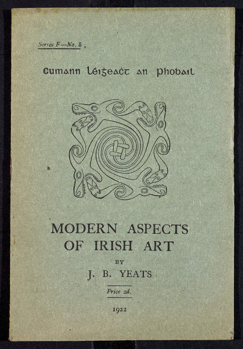 'Modern aspects of Irish art', by Jack Butler Yeats,