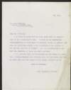 Letter from the INNAVD to Mr. P. J. O'Brazil regarding the Lord Mayor taking such a low view of the work of the INAAVD,