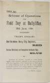 Booklet 'Scheme of Operations for Field Day at Ballyliffan' by J. R. White,