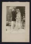 [Full-length wedding portrait of the Count and Countess Markievicz]