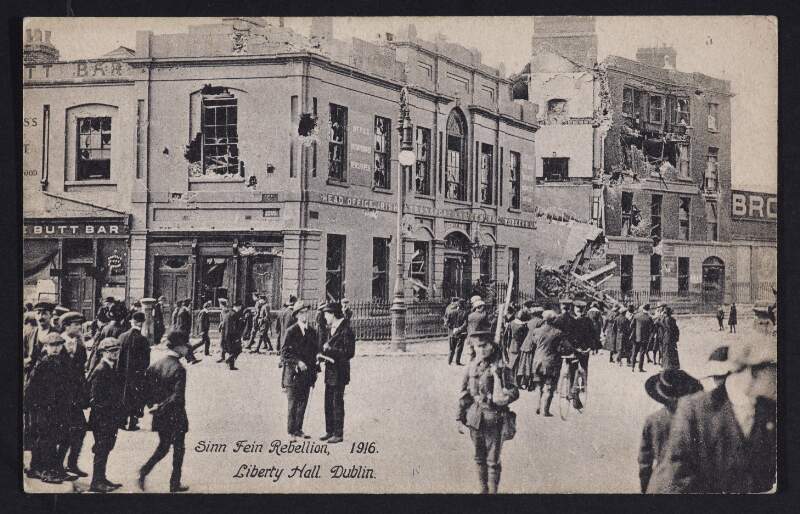 Sinn Fein Rebellion, 1916 : Liberty Hall, Dublin