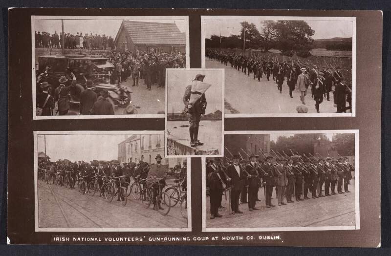 Irish National Volunteers' Gun-Running Coup at Howth Co. Dublin