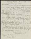 Copy letter from Roger Casement to Algernon Law informing him he is sending in an application to be permitted to retire,