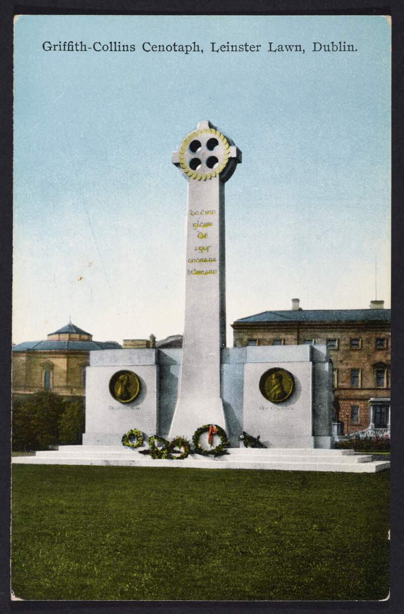 Griffith-Collins Cenotaph, Leinster Lawn, Dublin