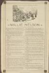 Broadsheet of poem 'Willie Nelson' by Anna Johnston,