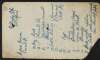 A handwritten order for alcoholic drinks addressed to Messrs. Kirwan, Parnell St.,