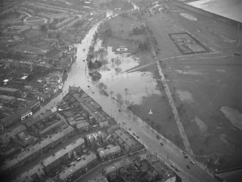 [Flooding at Fairview, Co. Dublin]
