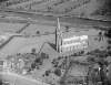 [Aerial photograph of a church, Co. Wicklow]