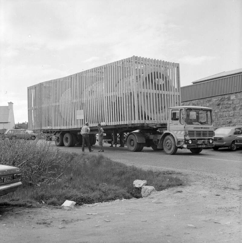 [Truck at G.P.E. Factory, Annagry, Co. Donegal]