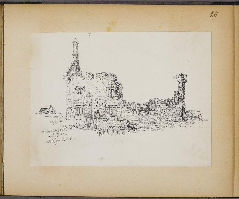 De Burga's Castle, Terrilan on River Corrib