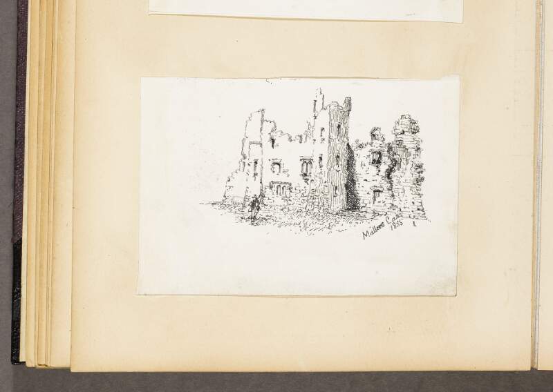 Mallers Castle, 1855