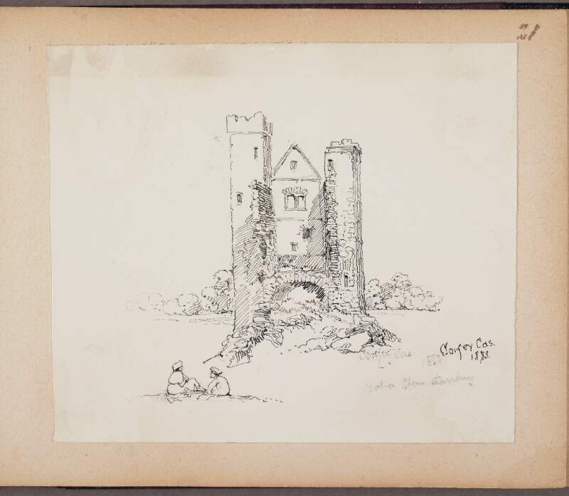 Corfey Castle, 1883