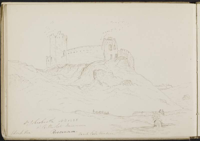 St John's [Rindoon] Castle, AD 1225, near Kilturbet, Invernoon, Roscommon