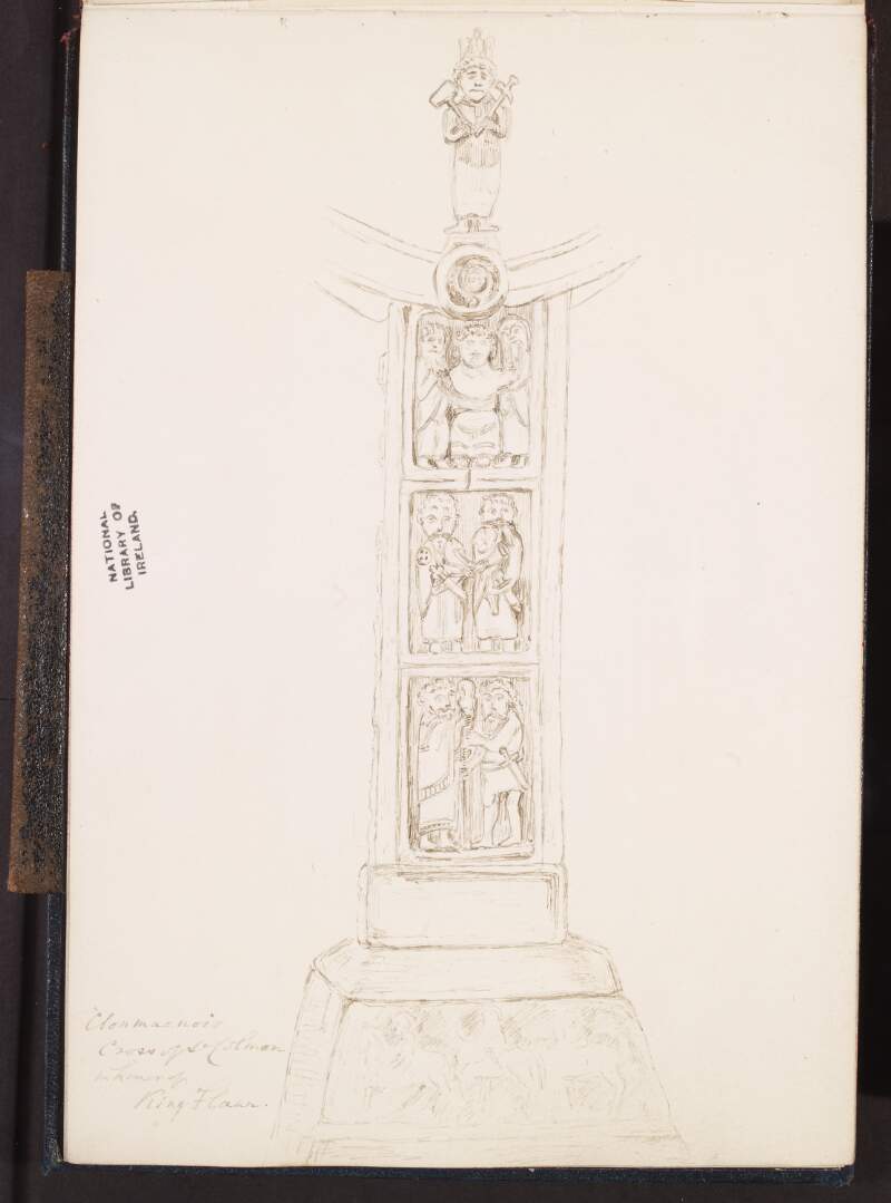 Clonmacnois, Cross of Colman in honour of King Flann