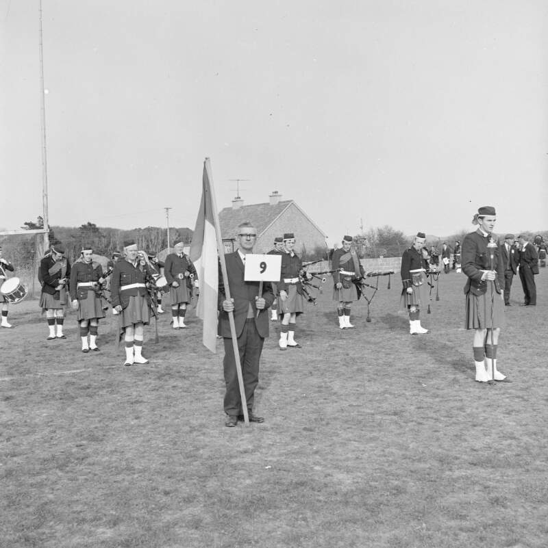 [Marching band in Easter parade, Falcarragh, Co. Donegal]