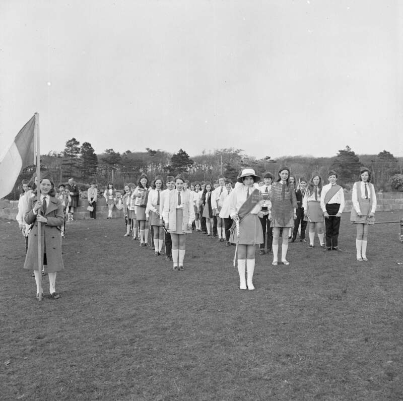 [Marching band at the Easter parade, Falcarragh, Co. Donegal]