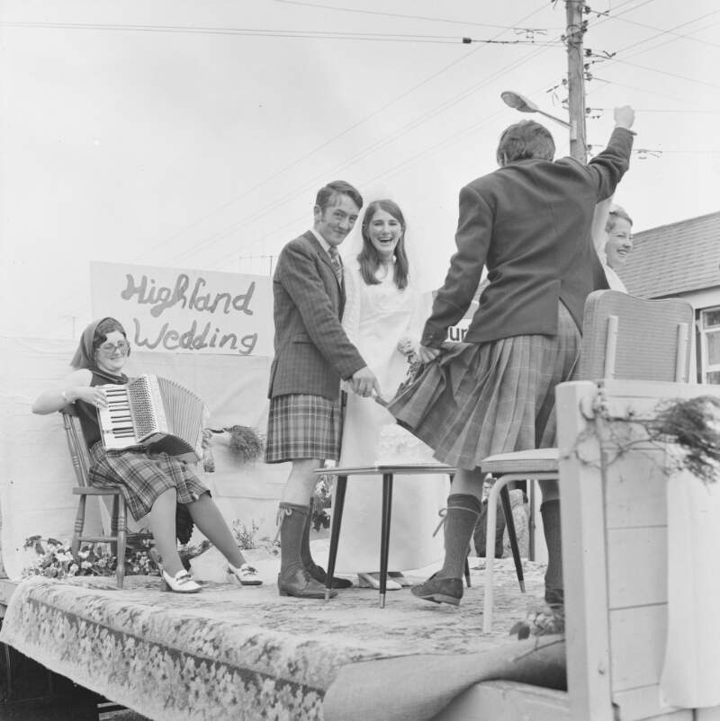 [Float in parade, Glenties, Co. Donegal]