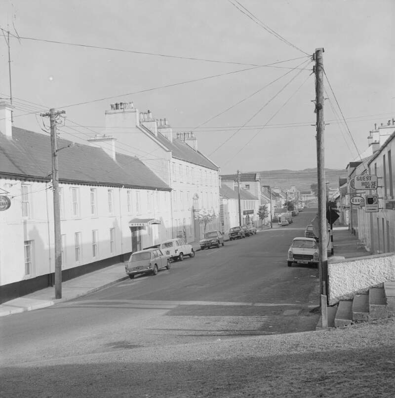 [Street view, Glenties, Co. Donegal]