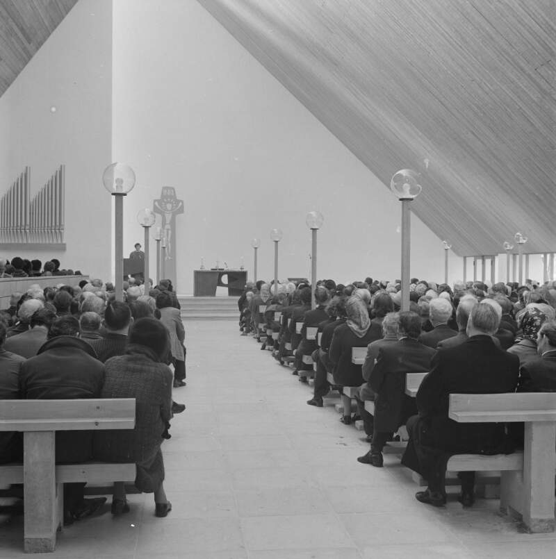 [First Mass in St. Conal's Church, Glenties, Co. Donegal]