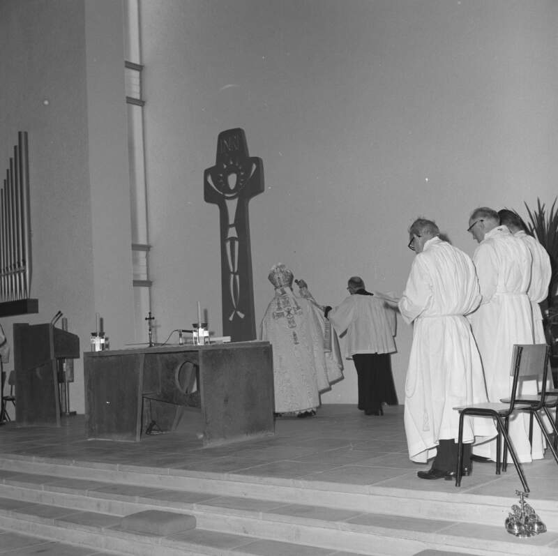 [Blessing and official opening of St. Conal's Church, Glenties, Co. Donegal]